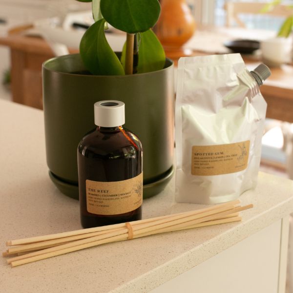 Reed Diffuser and Refill Pouch